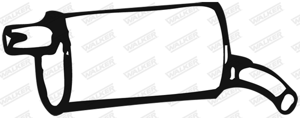 Koncový tlmič výfuku WALKER