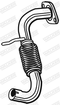 Vlnovec výfukového potrubia WALKER