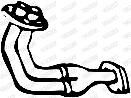 Výfukové potrubie WALKER