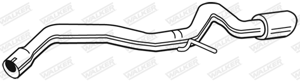 Výfukové potrubie WALKER