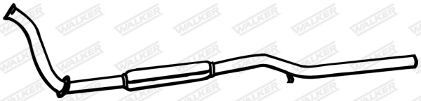 Výfukové potrubie WALKER