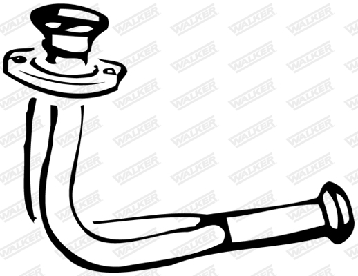 Výfukové potrubie WALKER