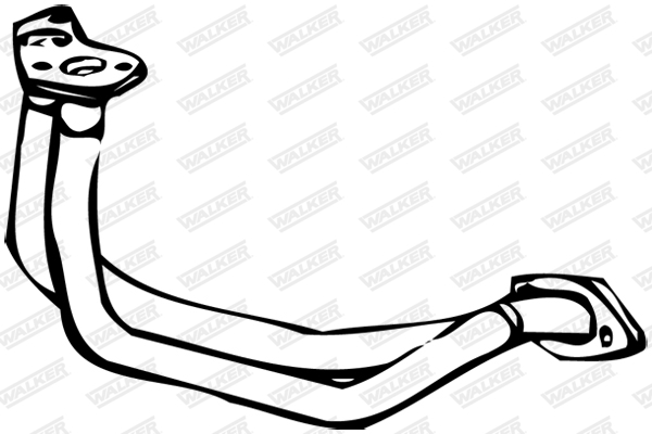 Výfukové potrubie WALKER