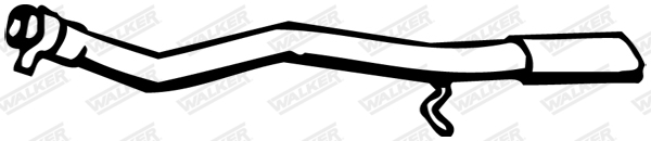 Výfukové potrubie WALKER