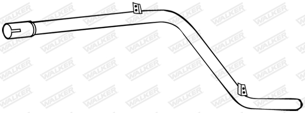 Výfukové potrubie WALKER