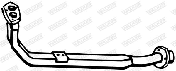 Výfukové potrubie WALKER