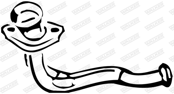 Výfukové potrubie WALKER