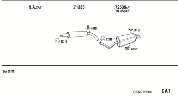 Sistema de gases de escape WALKER