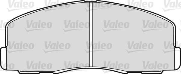 Sada brzdových platničiek kotúčovej brzdy VALEO