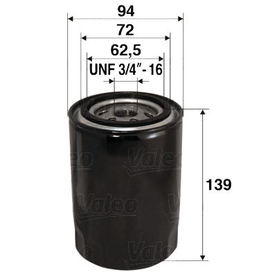 Olejový filter VALEO