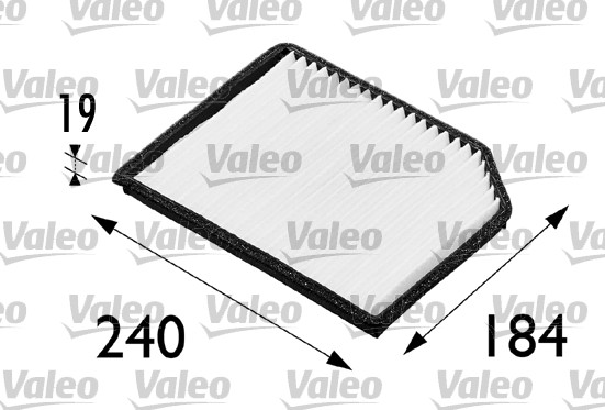 Filter vnútorného priestoru VALEO
