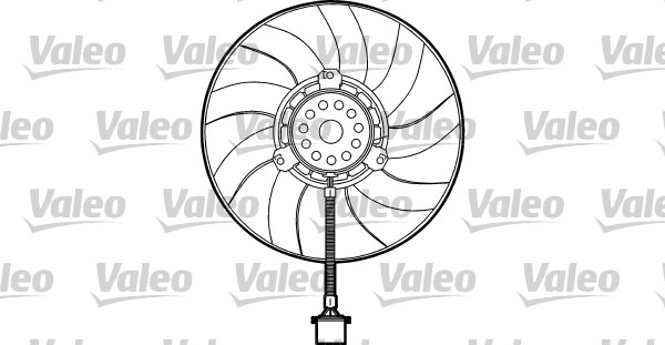 Ventilátor chladenia motora VALEO