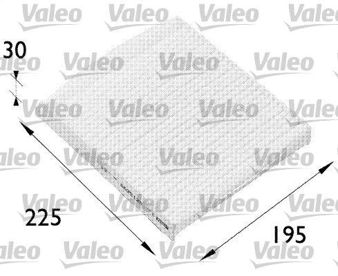 Filter vnútorného priestoru VALEO