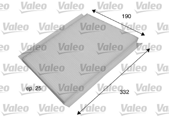 Filter vnútorného priestoru VALEO