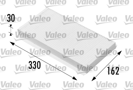 Filter vnútorného priestoru VALEO