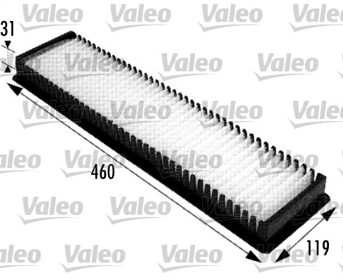 Filter vnútorného priestoru VALEO