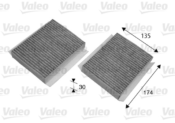 Filter vnútorného priestoru VALEO