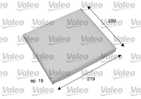 Filter vnútorného priestoru VALEO