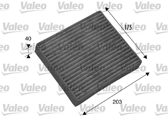 Filter vnútorného priestoru VALEO
