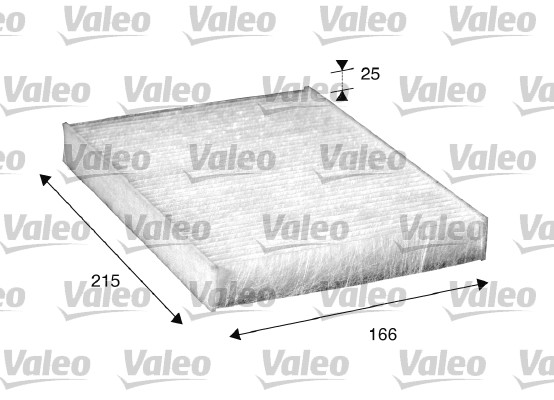 Filter vnútorného priestoru VALEO