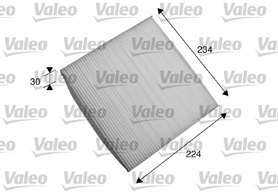 Filter vnútorného priestoru VALEO
