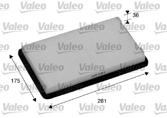 Filter vnútorného priestoru VALEO