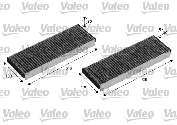 Filter vnútorného priestoru VALEO