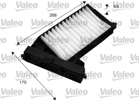 Filter vnútorného priestoru VALEO