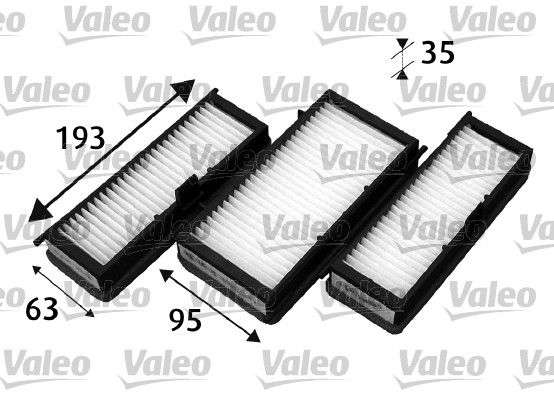 Filter vnútorného priestoru VALEO