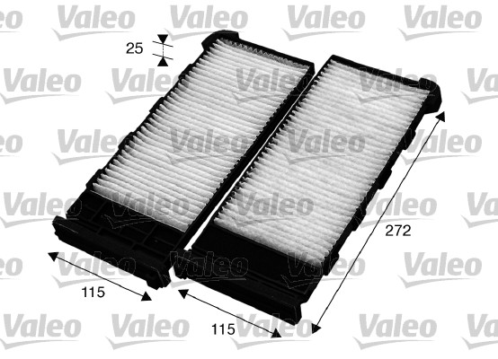 Filter vnútorného priestoru VALEO