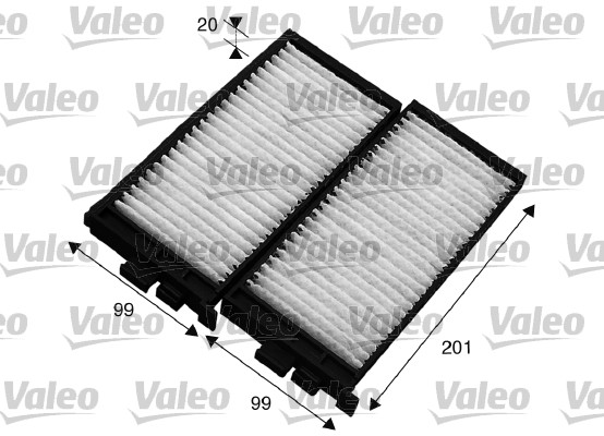 Filter vnútorného priestoru VALEO