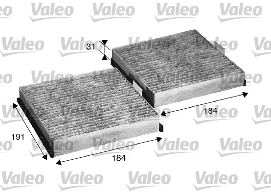 Filter vnútorného priestoru VALEO