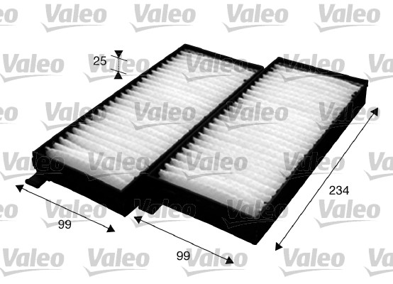 Filter vnútorného priestoru VALEO