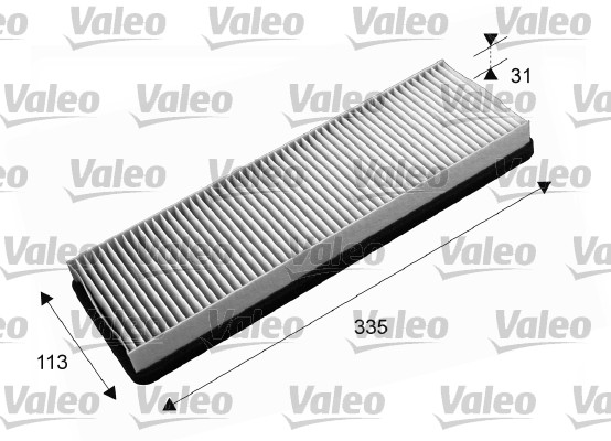Filter vnútorného priestoru VALEO