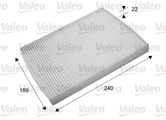 Filter vnútorného priestoru VALEO
