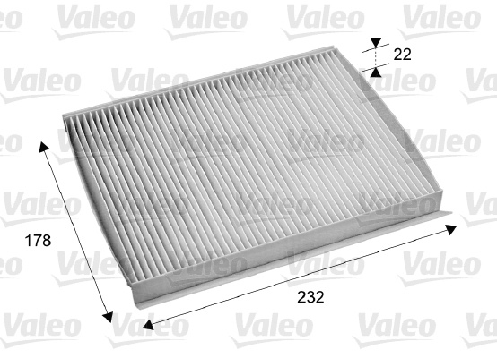 Filter vnútorného priestoru VALEO