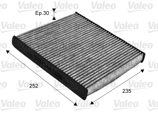 Filter vnútorného priestoru VALEO