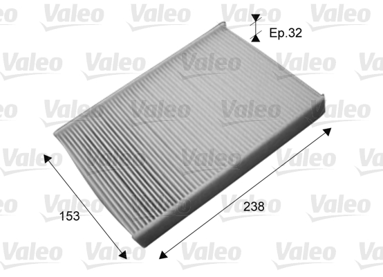 Filter vnútorného priestoru VALEO