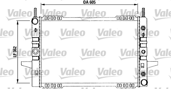 Chladič motora VALEO