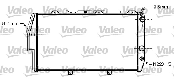 Chladič motora VALEO
