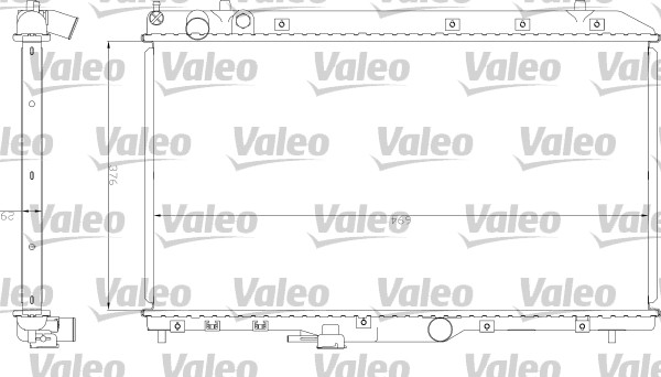 Chladič motora VALEO