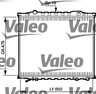 Chladič motora VALEO