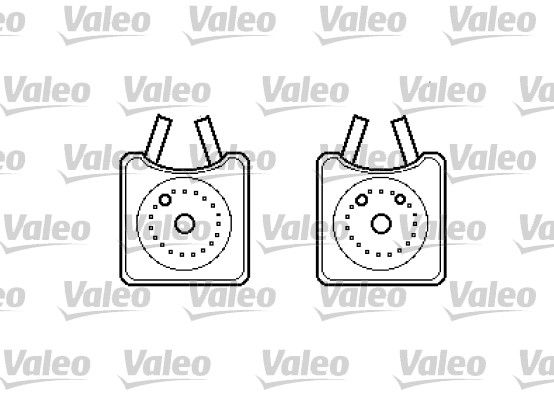 Chladič motorového oleja VALEO