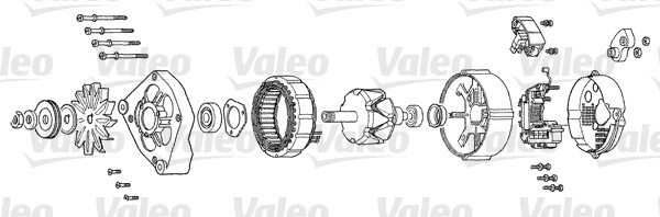 Alternátor VALEO
