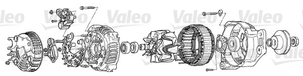 Alternátor VALEO