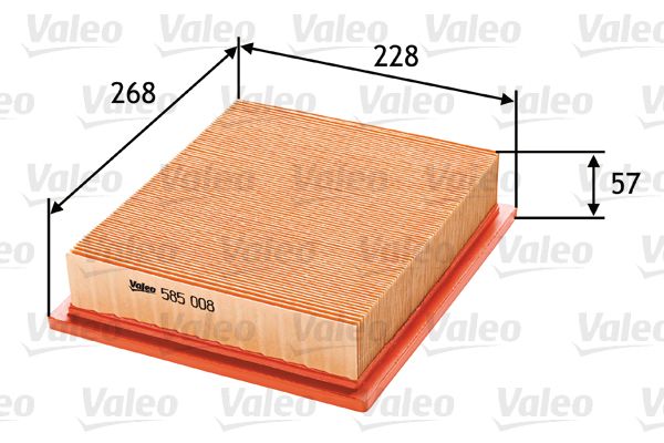 Vzduchový filter VALEO
