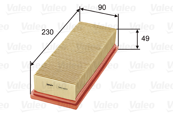 Vzduchový filter VALEO