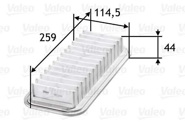 Vzduchový filter VALEO