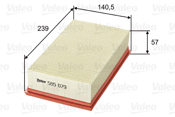 Vzduchový filter VALEO
