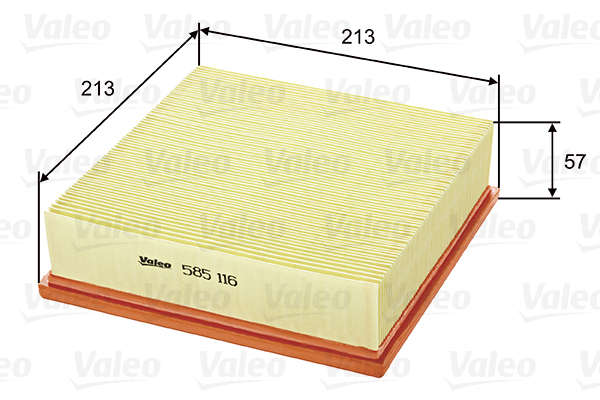 Vzduchový filter VALEO